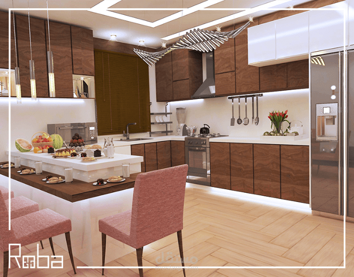 تصميم داخلي لمطبخ