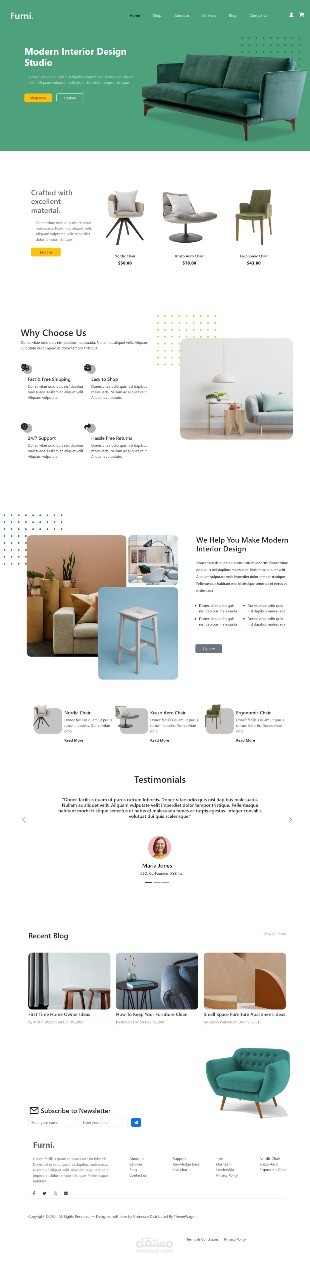 Furniture Store Website Development | Responsive & Modern Design