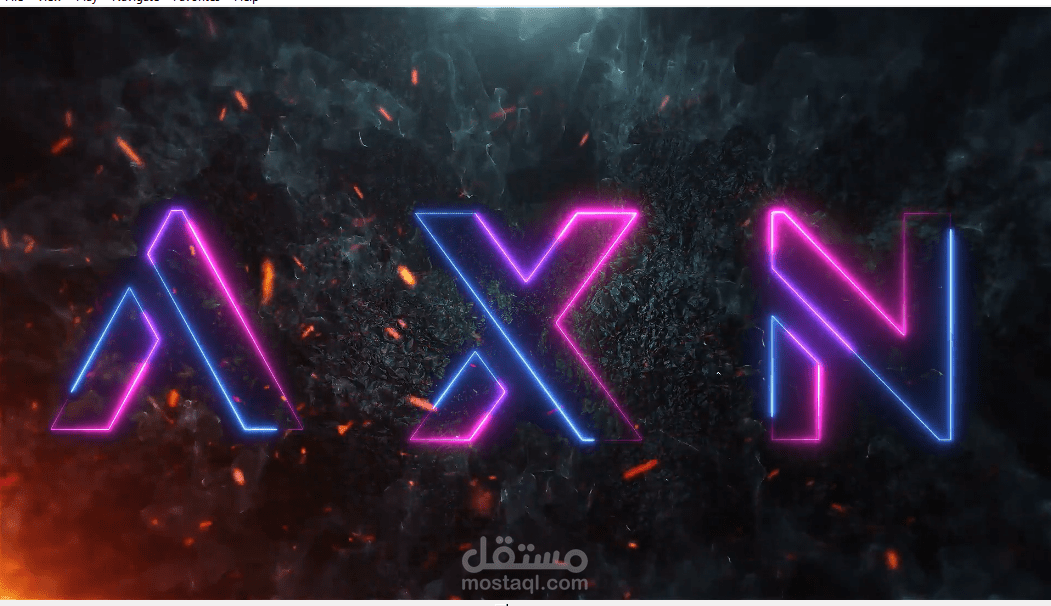 Intro Video Neon