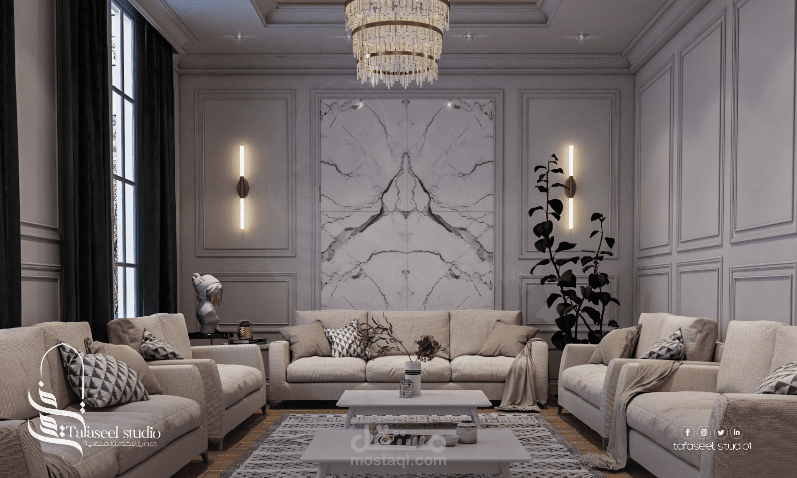 تصميم مجلس نساء