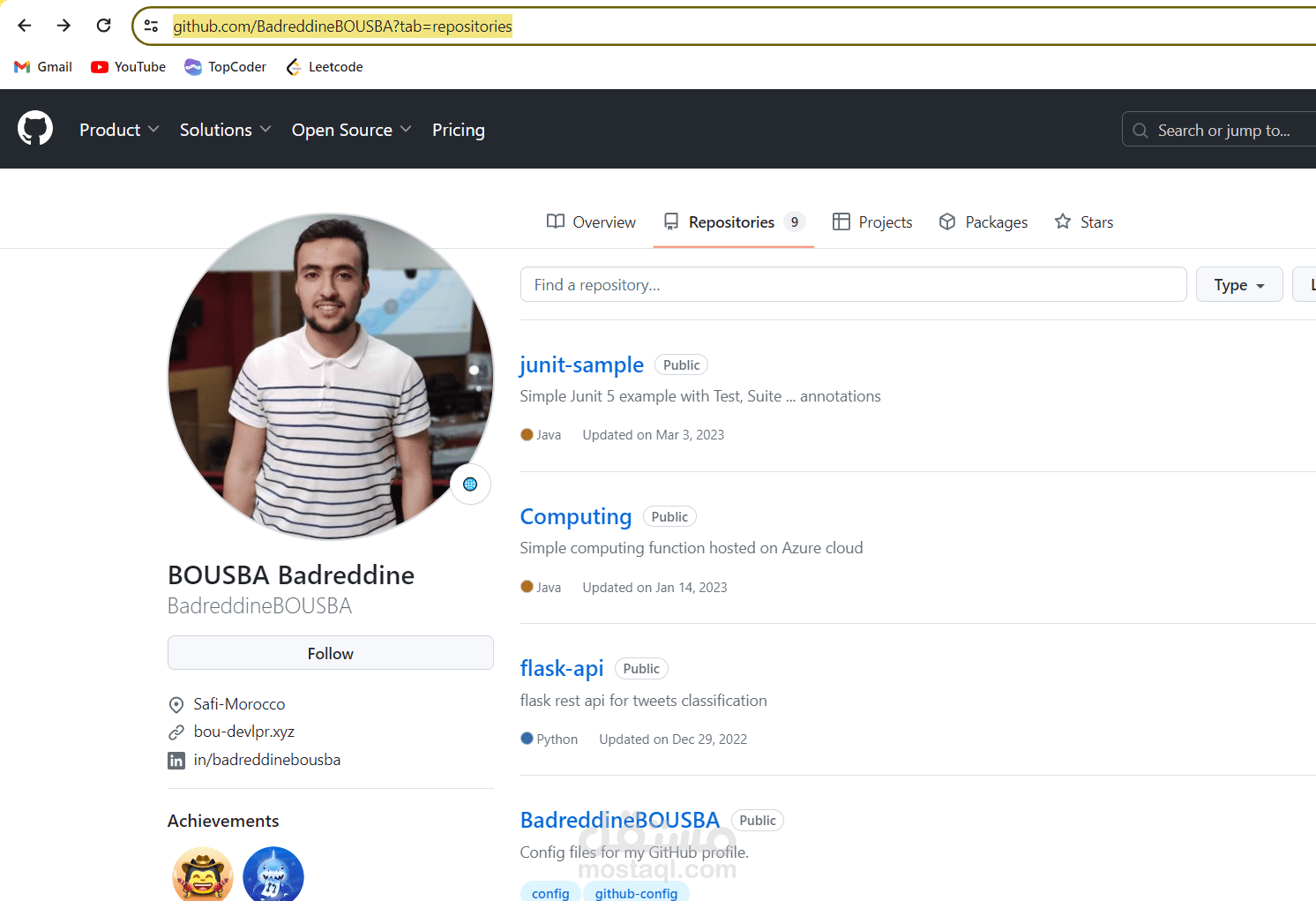 Repo github with my projects