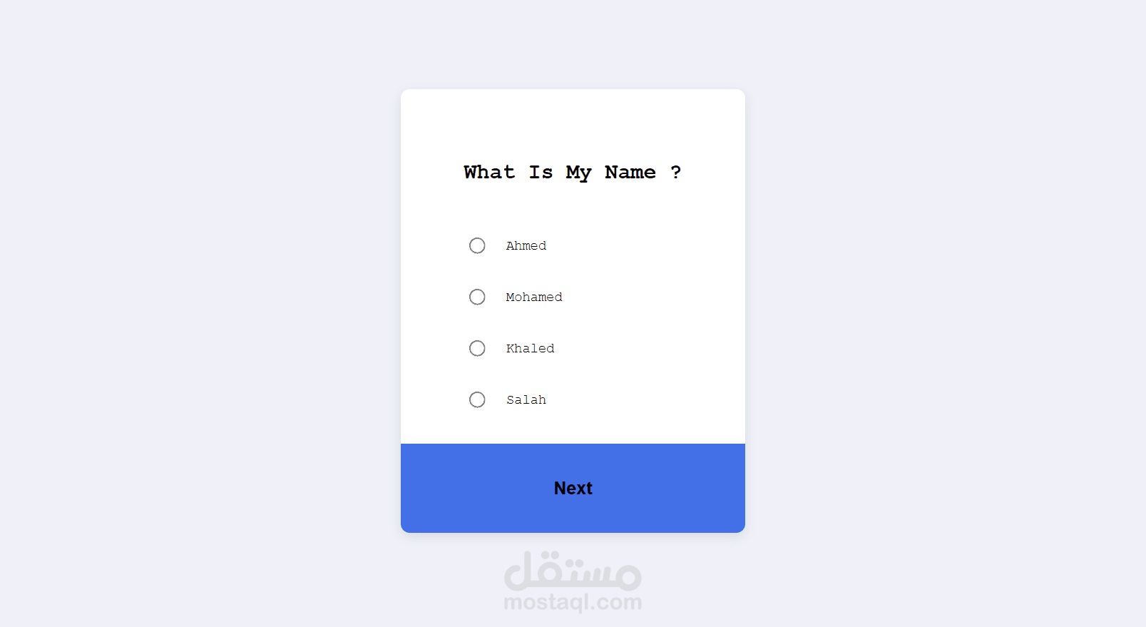 Quiz App