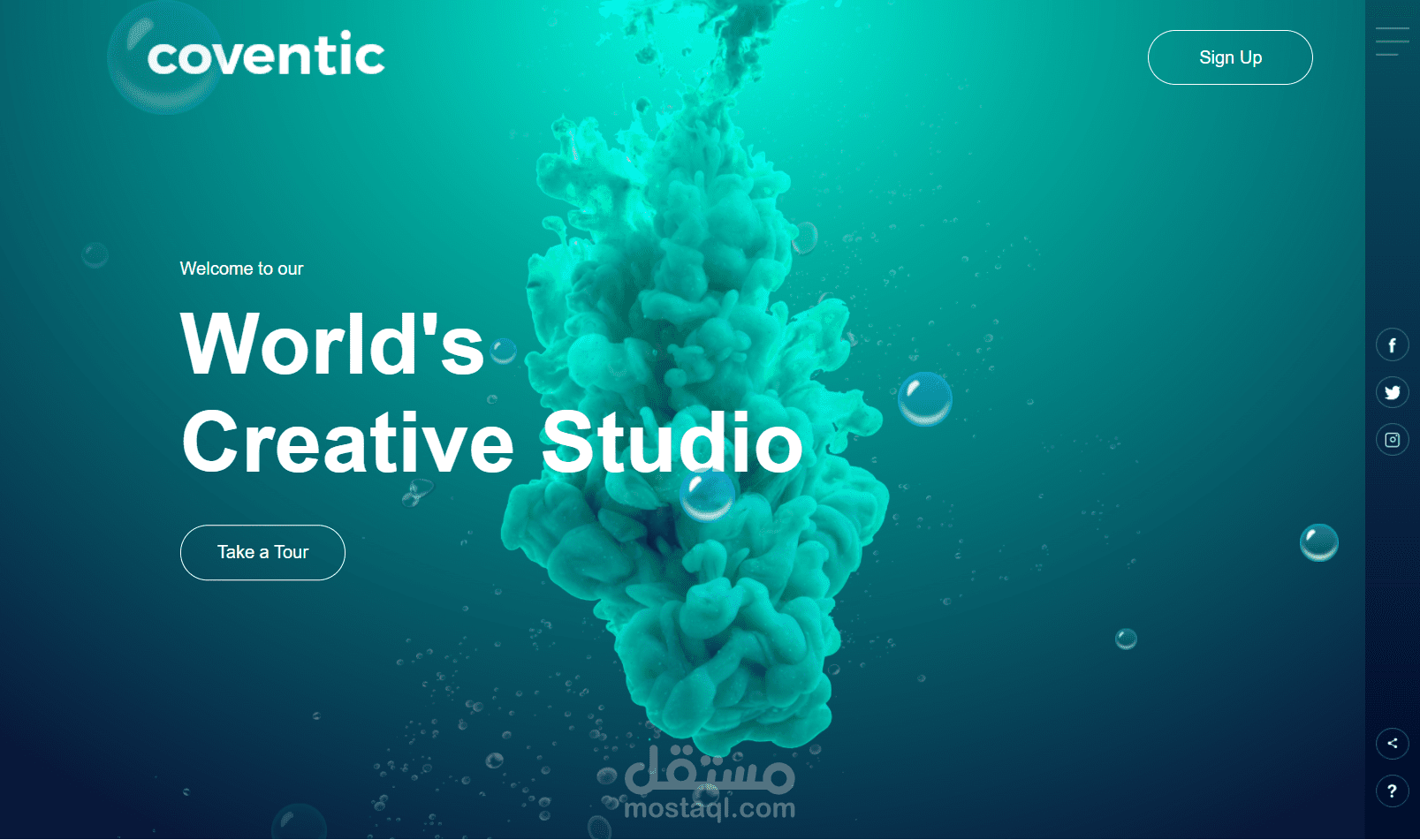 Landing Page (Coventic)