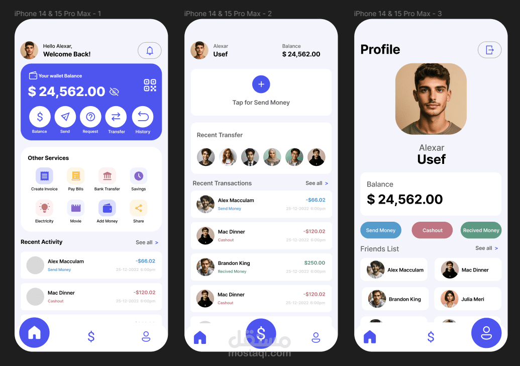 UI/UX Accounting Mobile Application