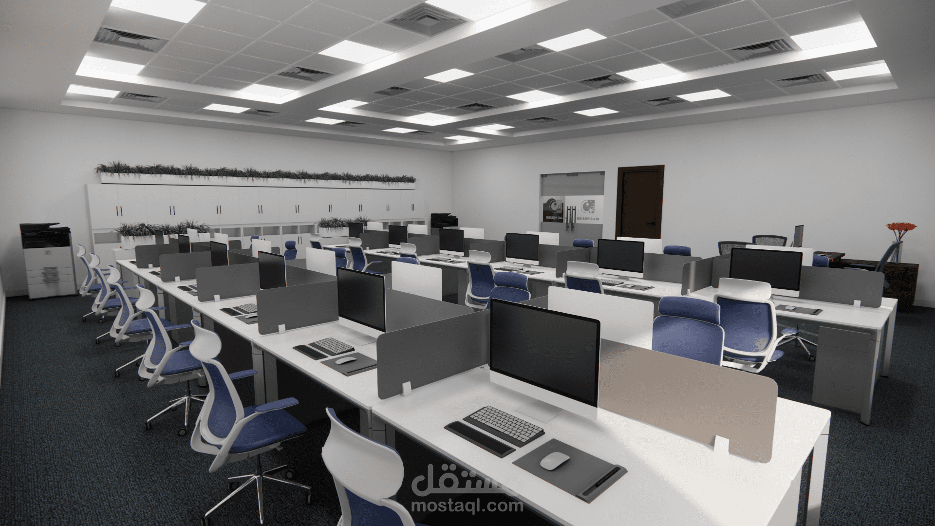 تصميم مكتب عمليات - بالامارات