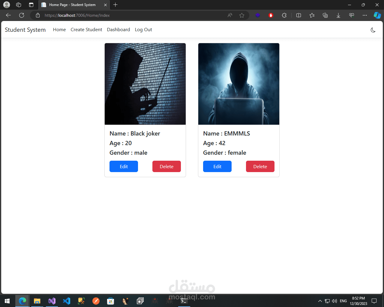 Simple Student System