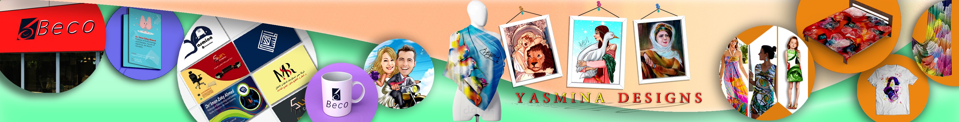 تصميم بانر بيهانس (behance banner)