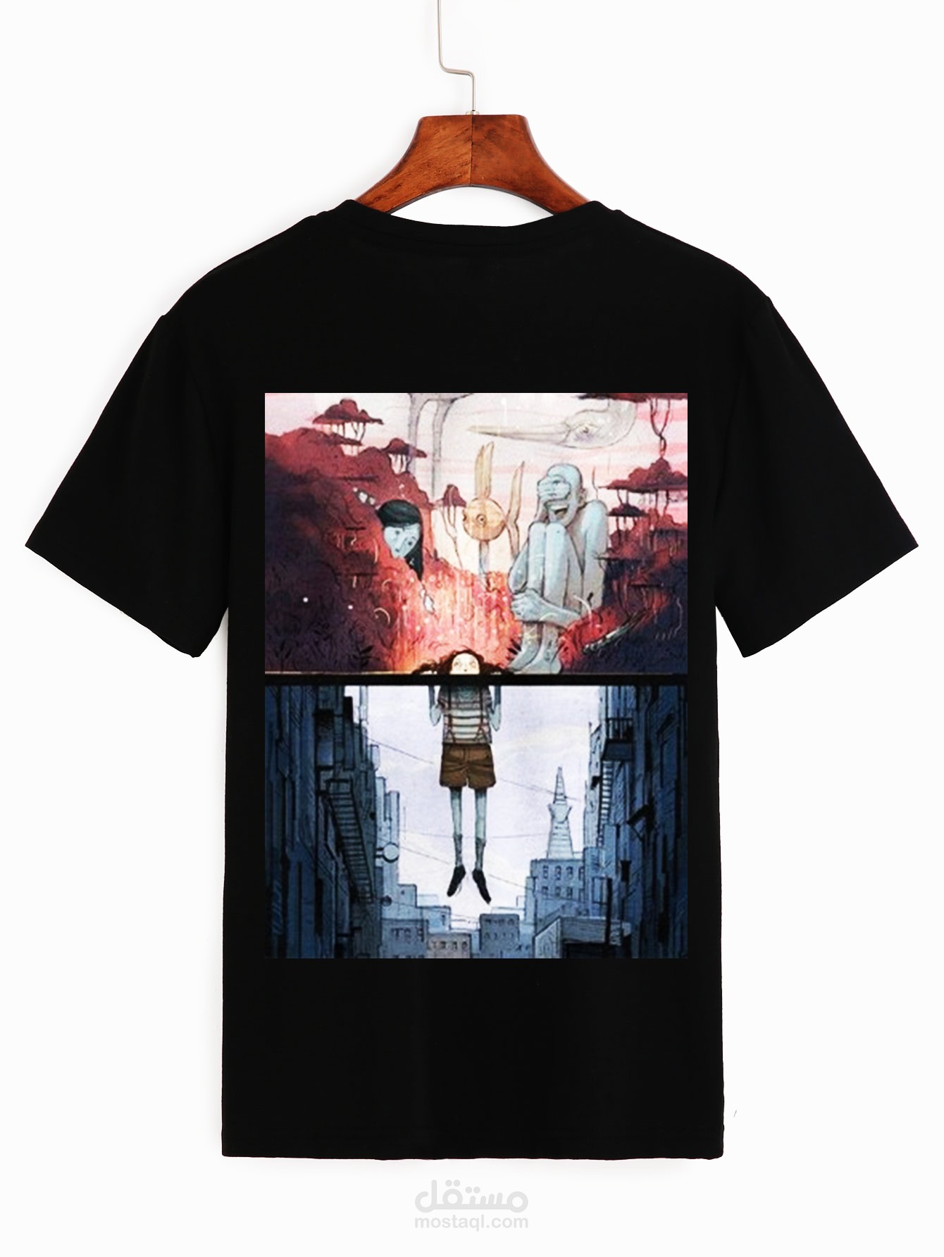 التيشرتات التي قمت بتصميمها بحب وأبداع .