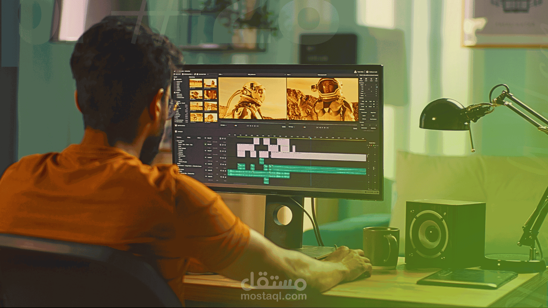 مونتاج فيديو لقناة قصص رعب