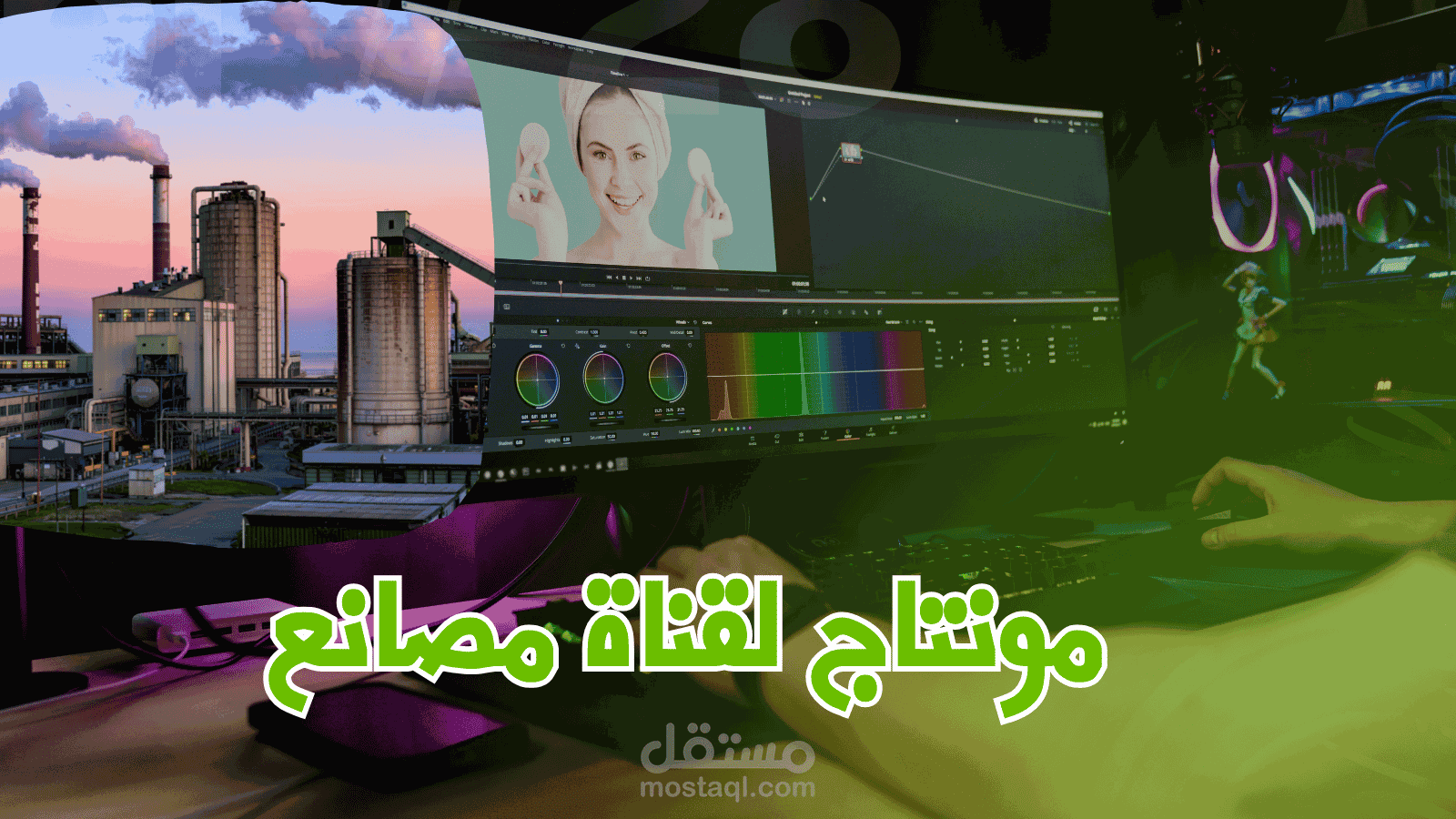 مونتاج حلقات مصانع
