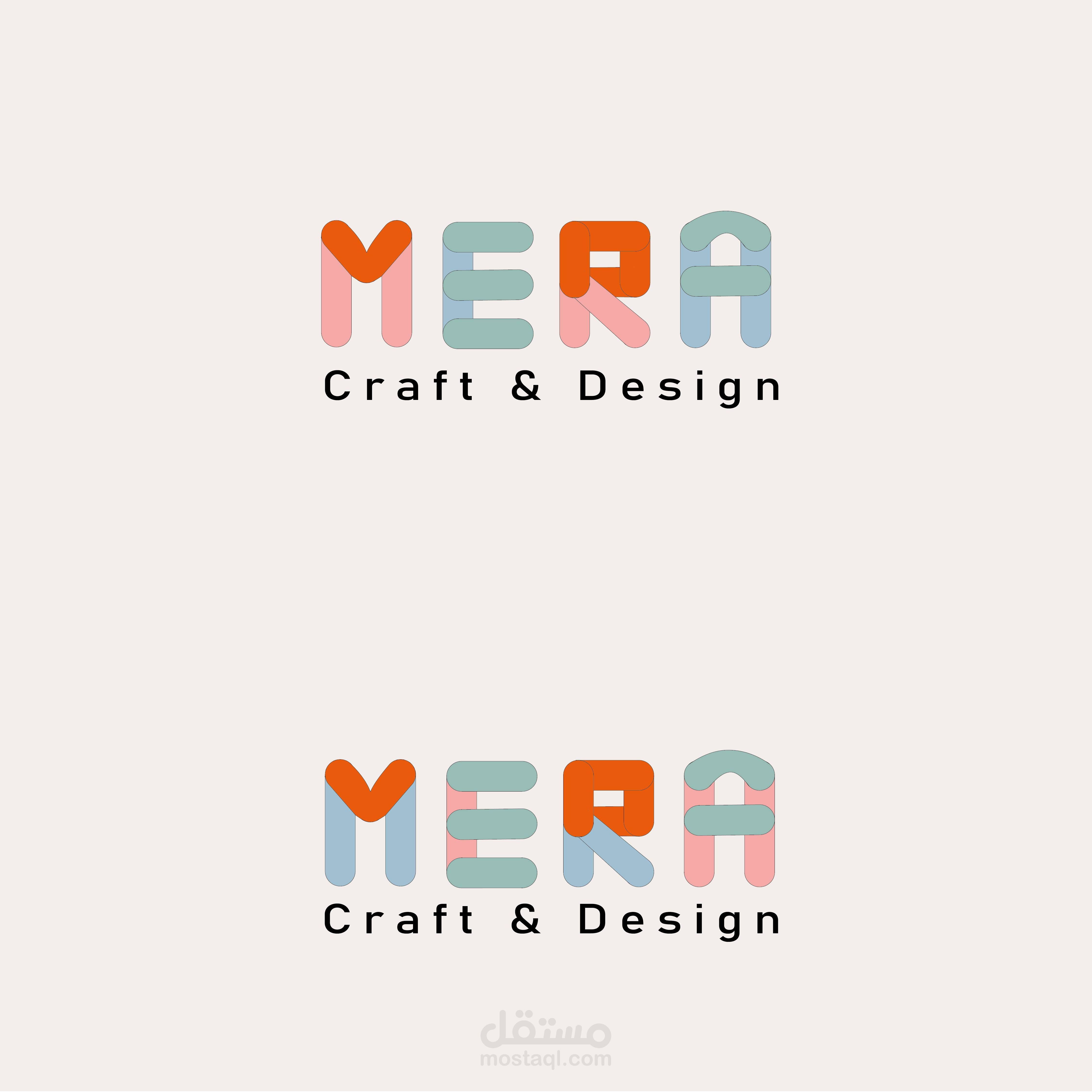 هوية بصرية لشعار مرا