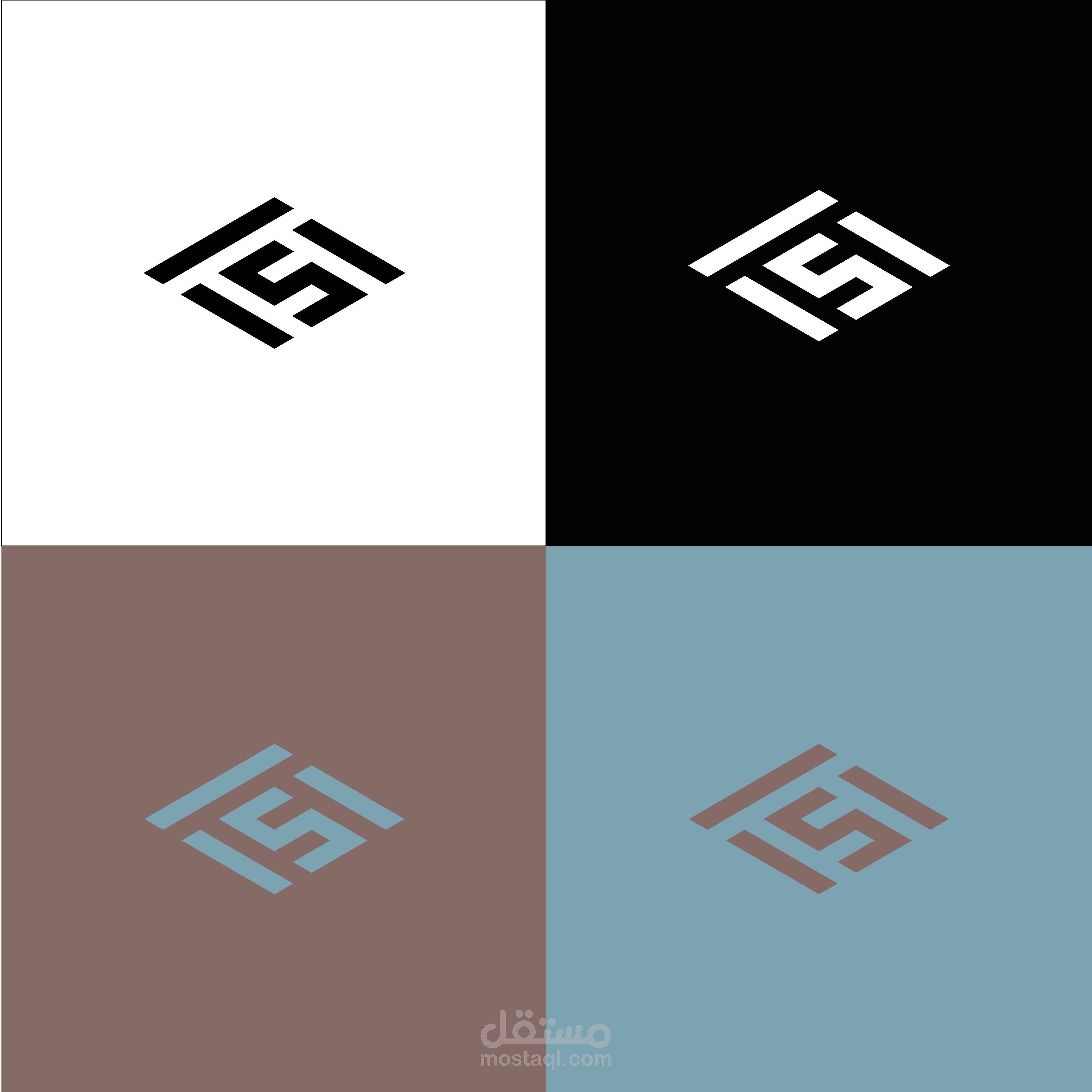 شعار مونوغرام S+L