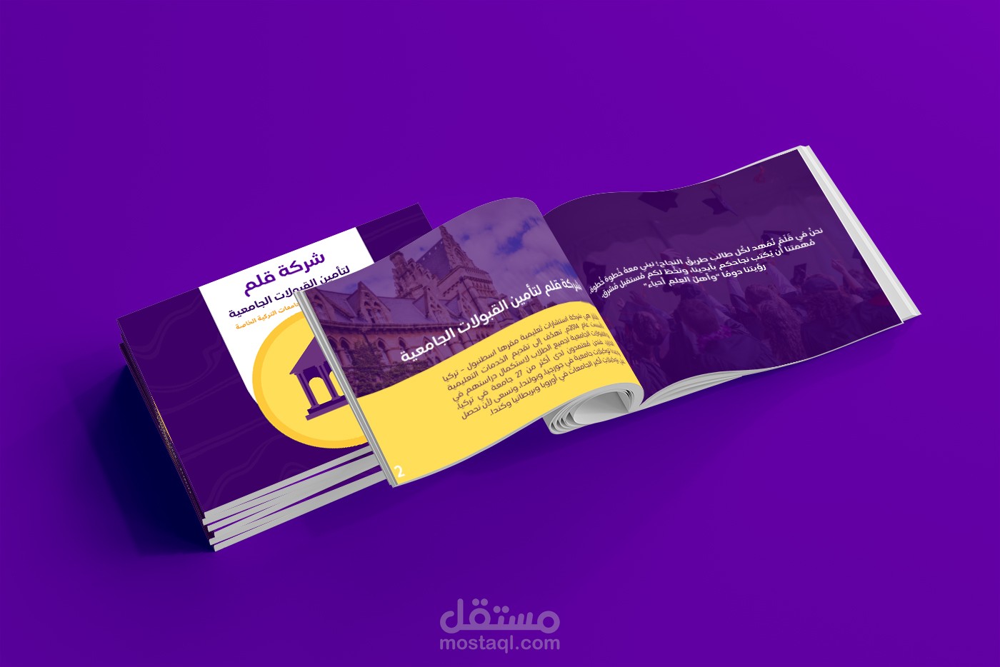 تصميم بروفايل - شركة قلم