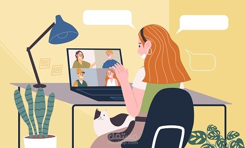 تدريب وتعليم عن بعد