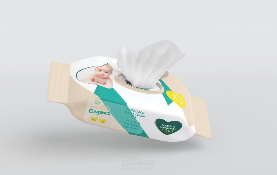 تصميم علبة مناديل معطرة