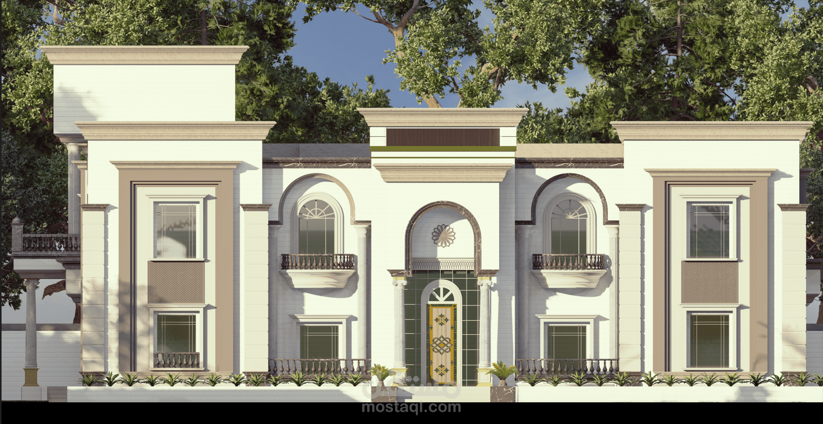 تصميم فيلا كلاسيك