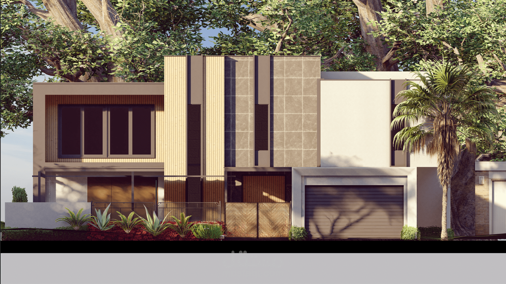 تصميم واجه فيلا صغيره