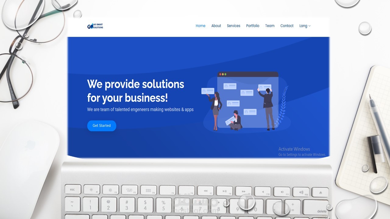 تصميم موقع اليكتروني خاص بالشركات