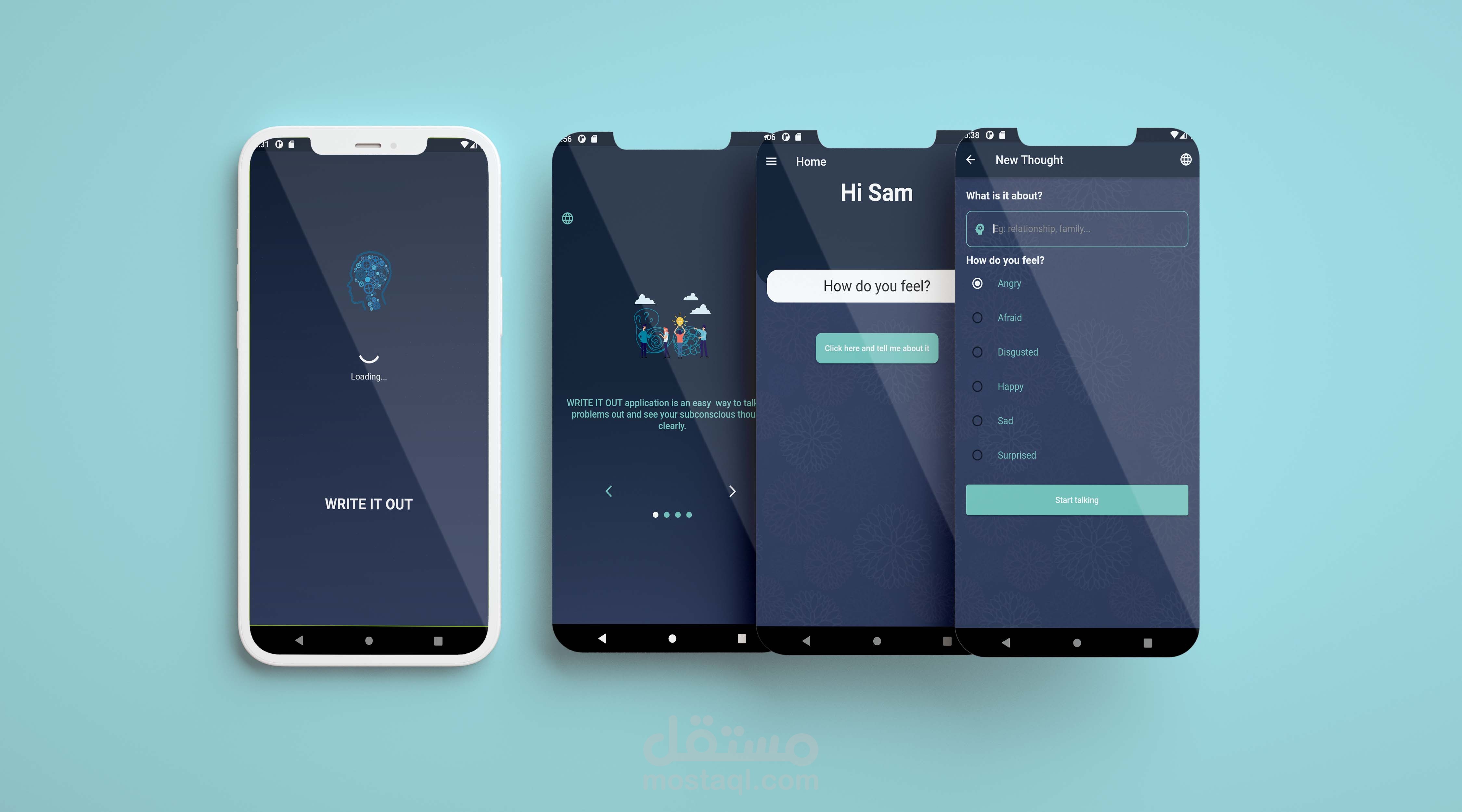 Write It Out application