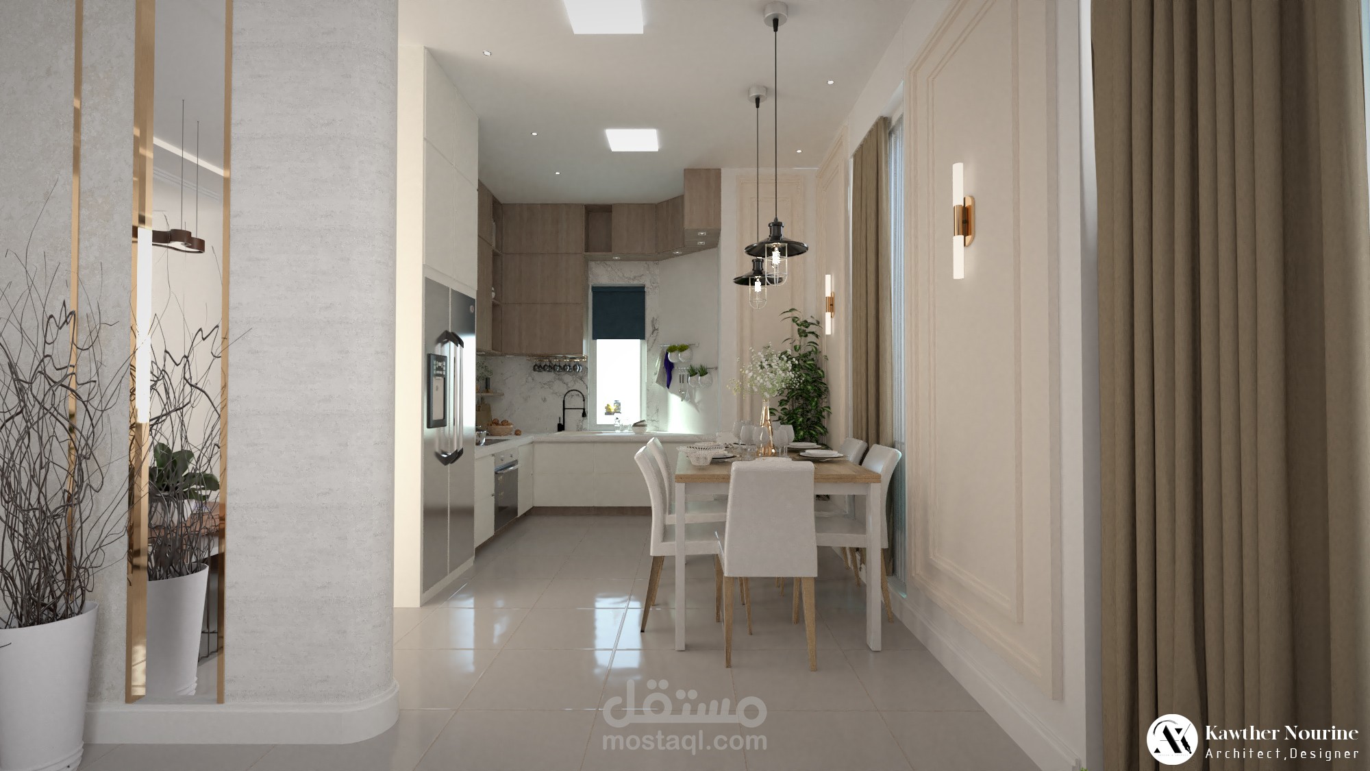 تصميم مطبخ 1 - فلسطين
