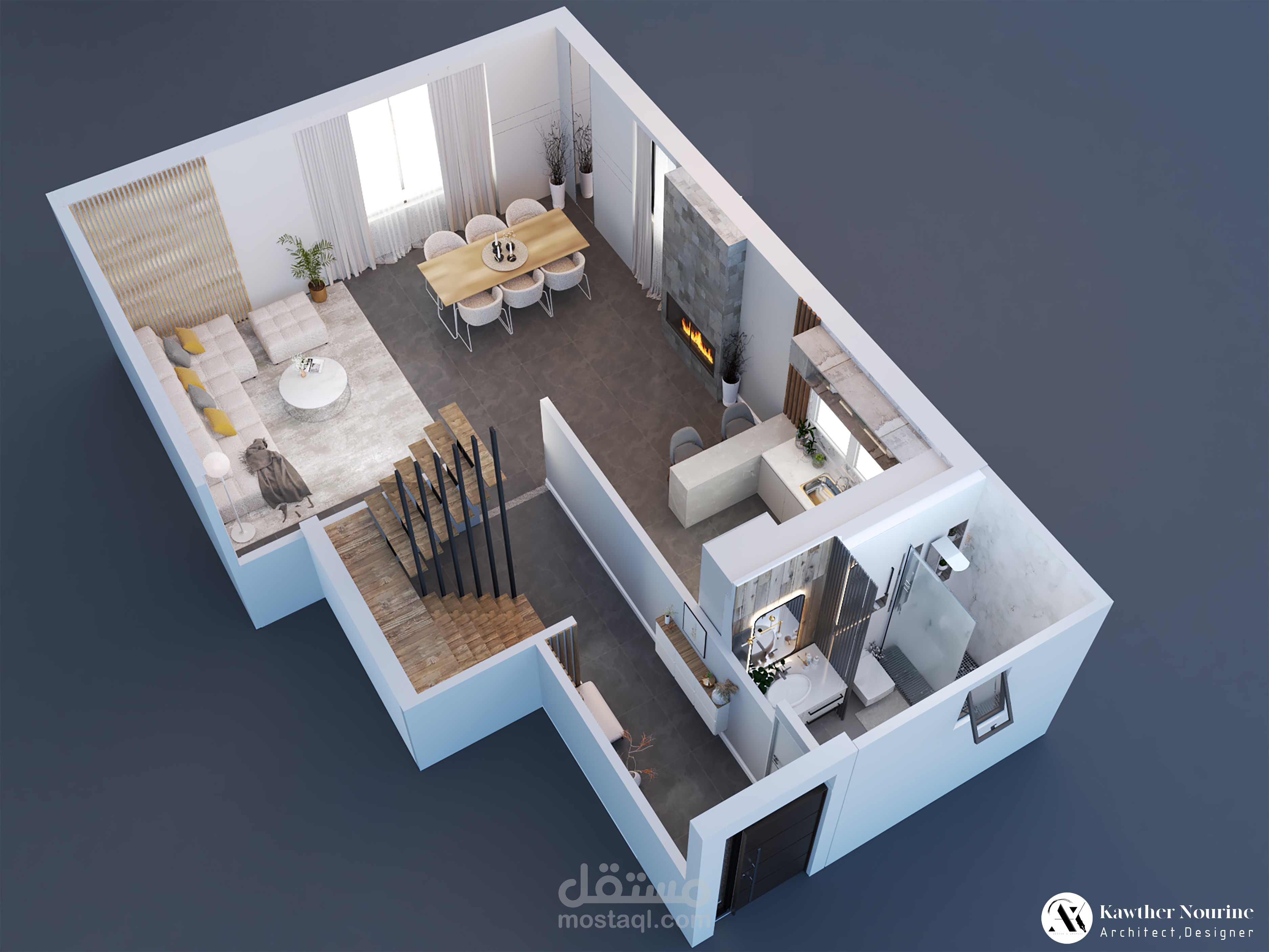 تصميم طابق 3D - المانيا