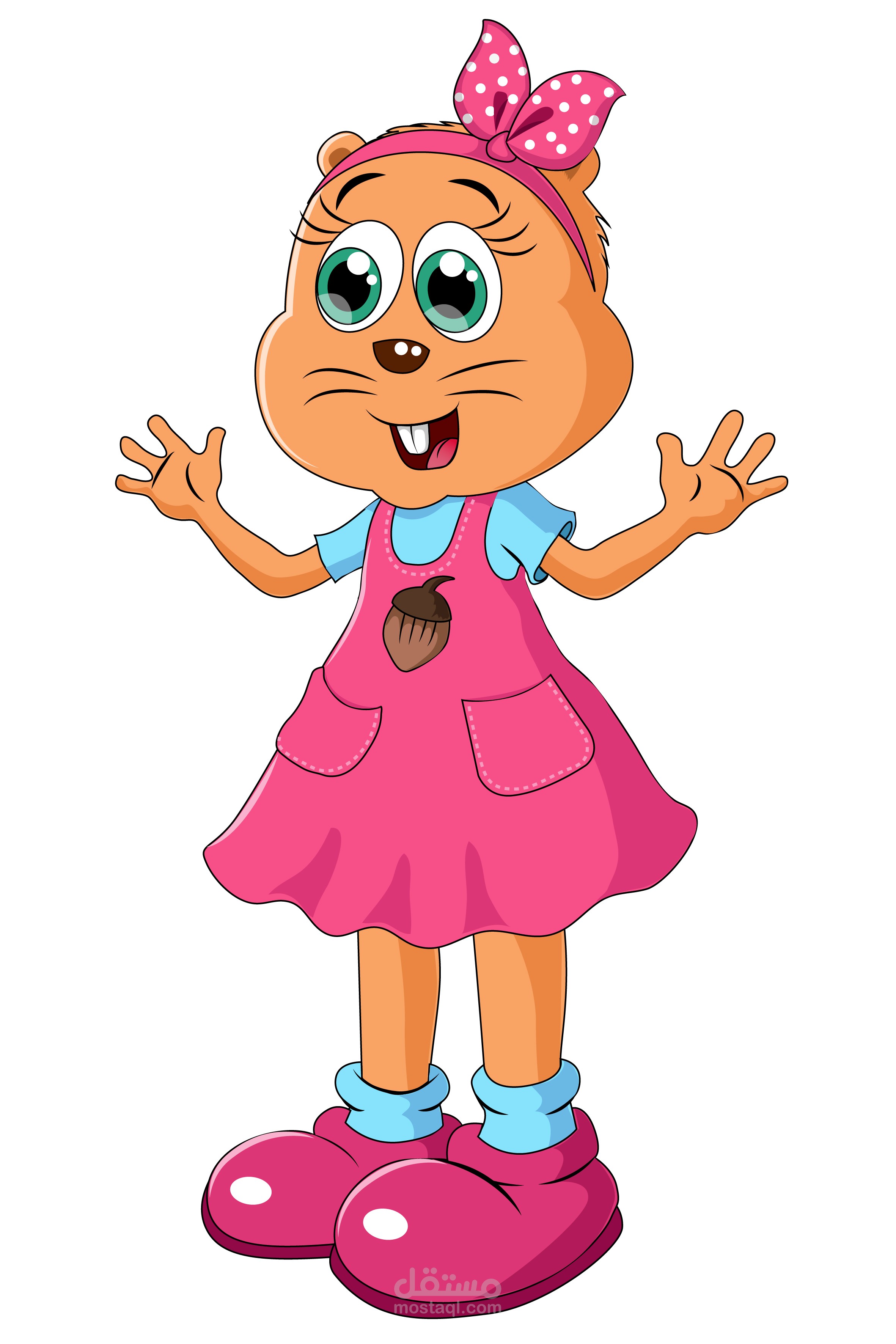 تصميم شخصيات كرتونية