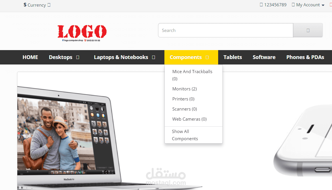 Logo Computer Shop