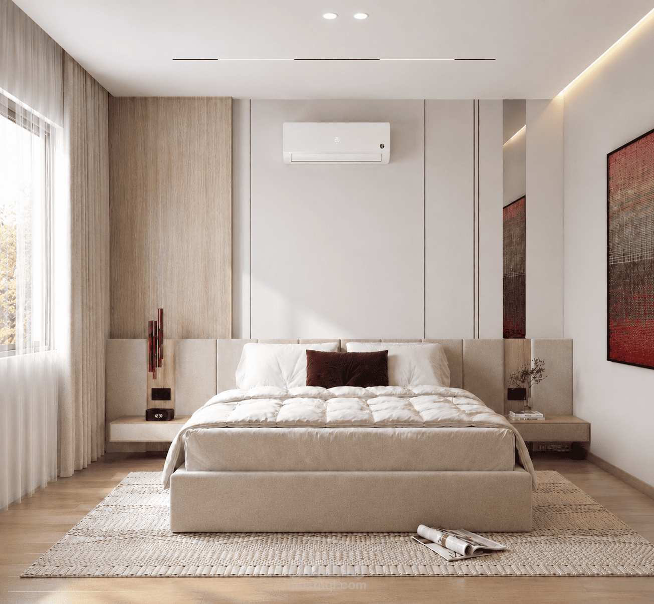 Modern bedroom
