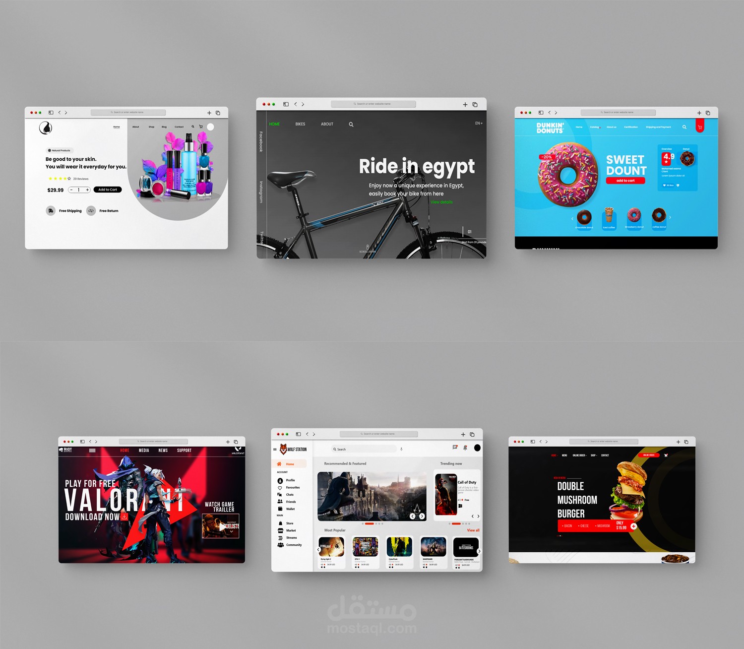 UI Website