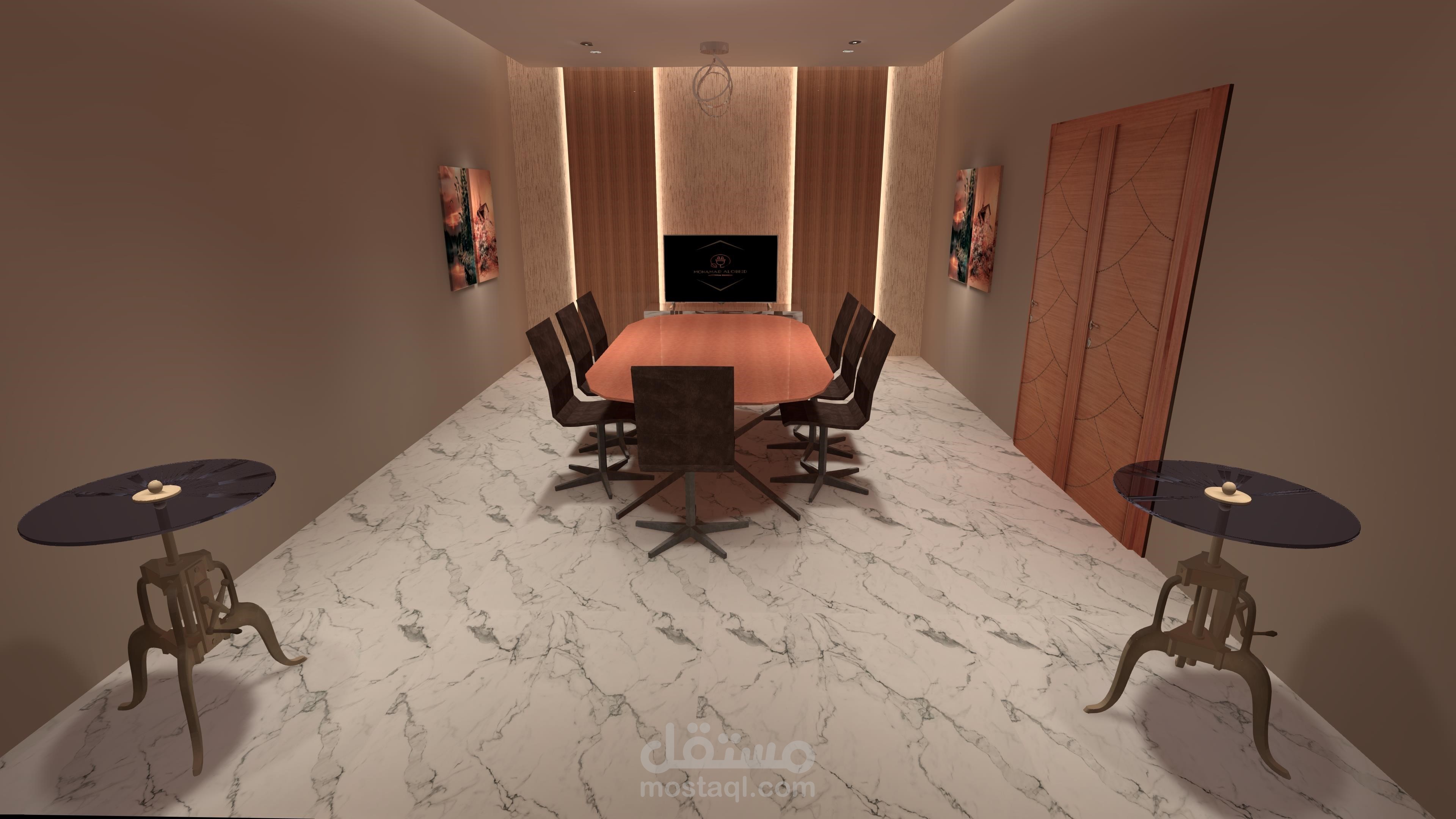 تصميم الإنارة لشقة سكنية