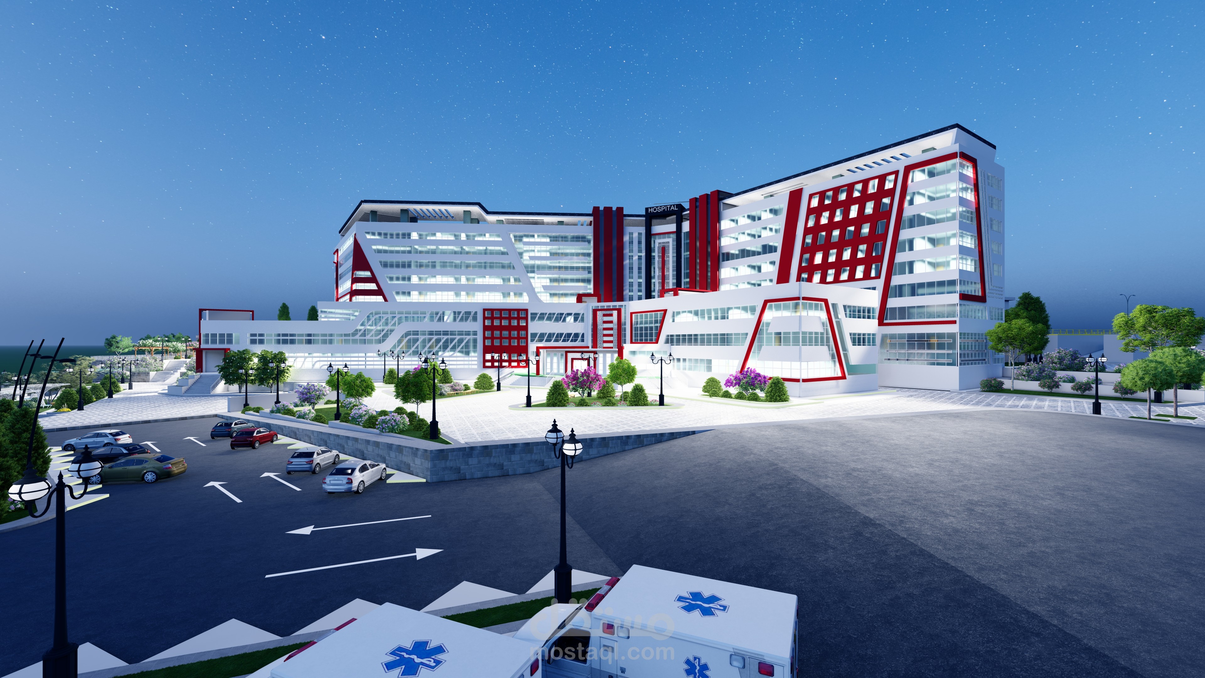 مستشفى 300 سرير