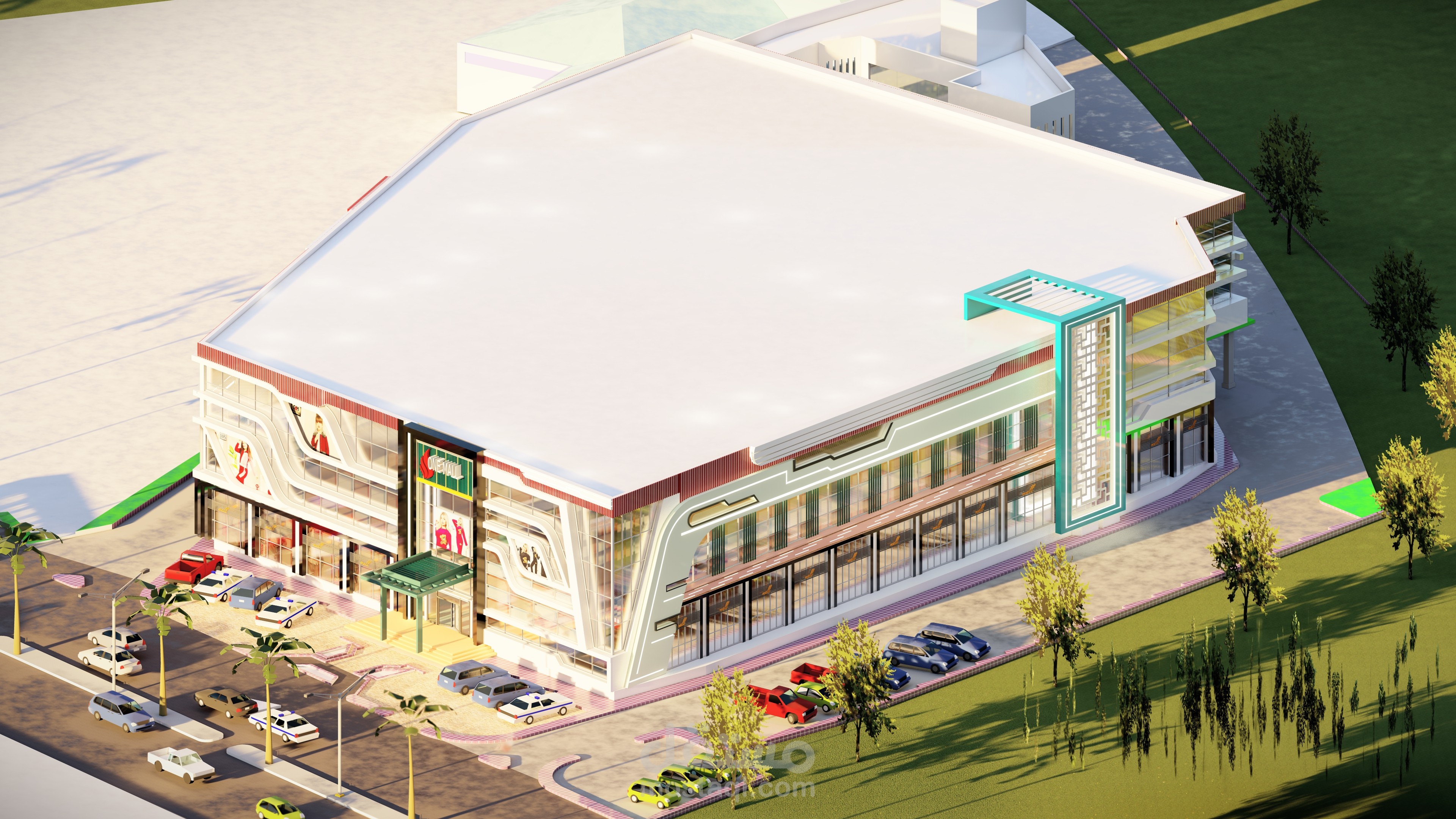 تصميم مول تجاري