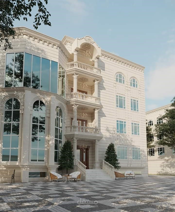 عمل ريندر لفيلا سكنية