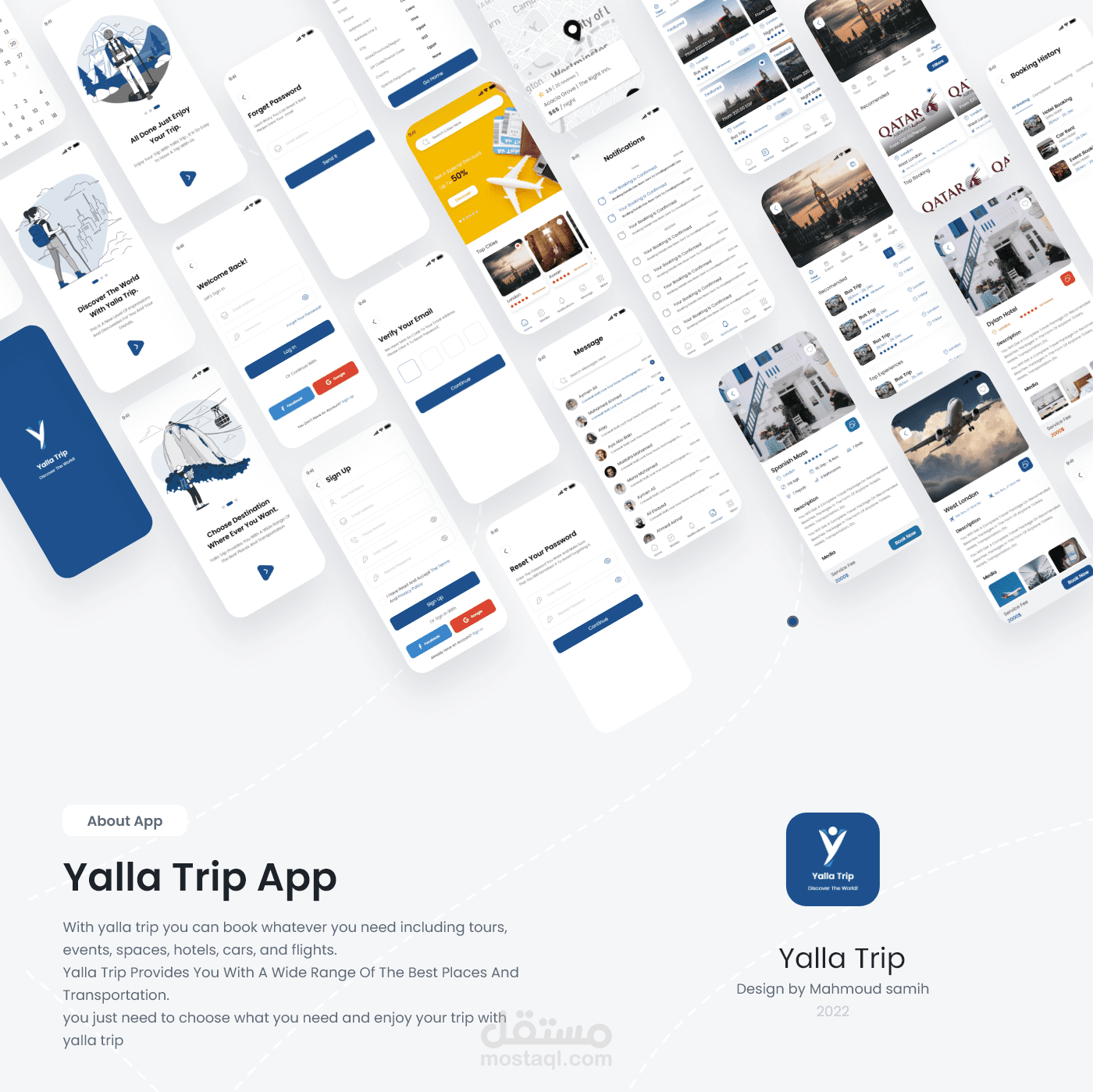 برنامج حجز   booking app | yalla trip