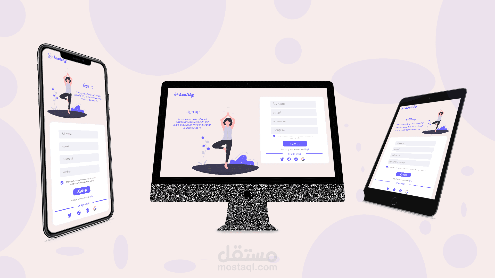 Sign Up For Healthy Company