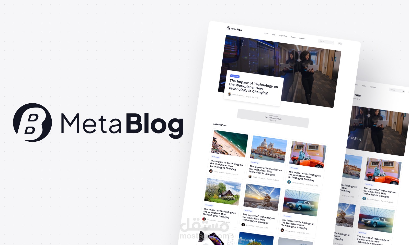 metablog- a blog application
