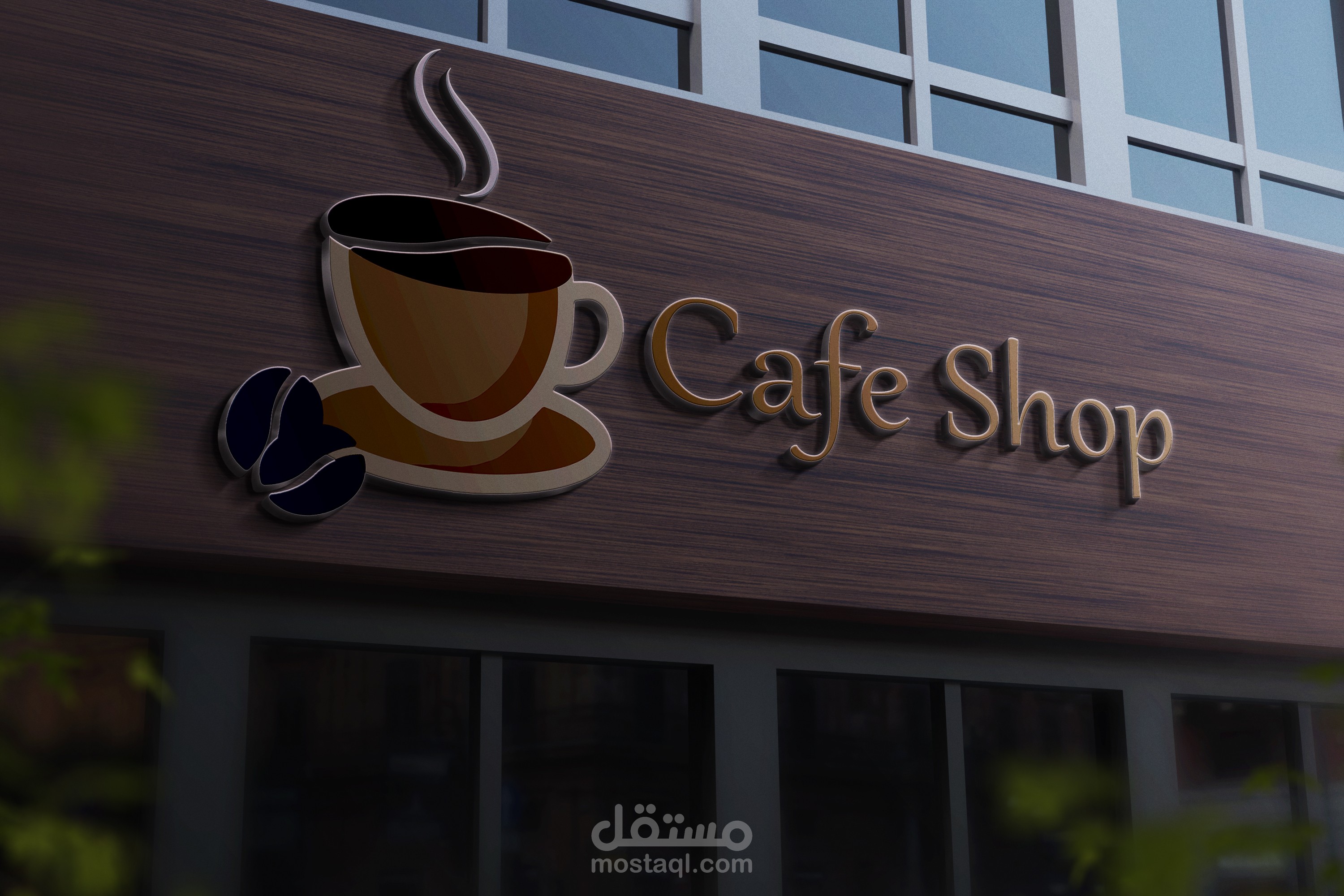 cafe shop logo