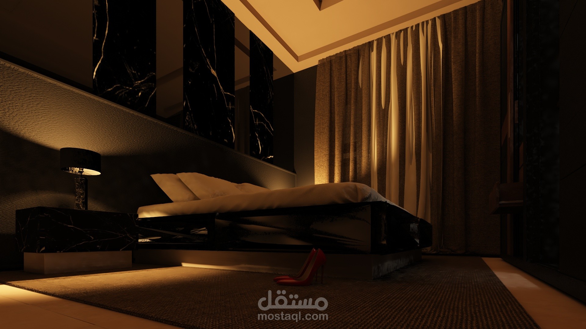 Master Bedroom and Children's Bedroom interior