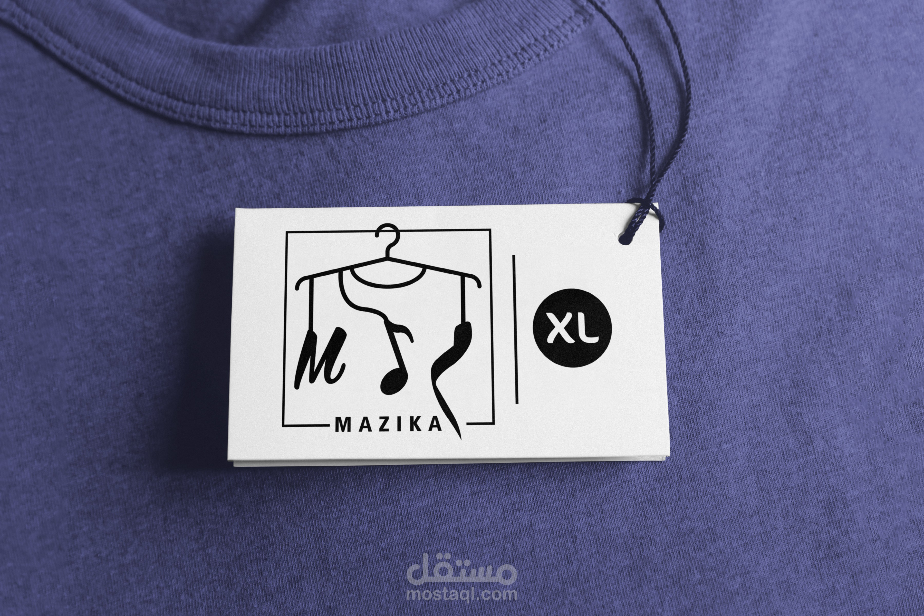 لوغو خاص بـ براند للطباعة على الألبسة