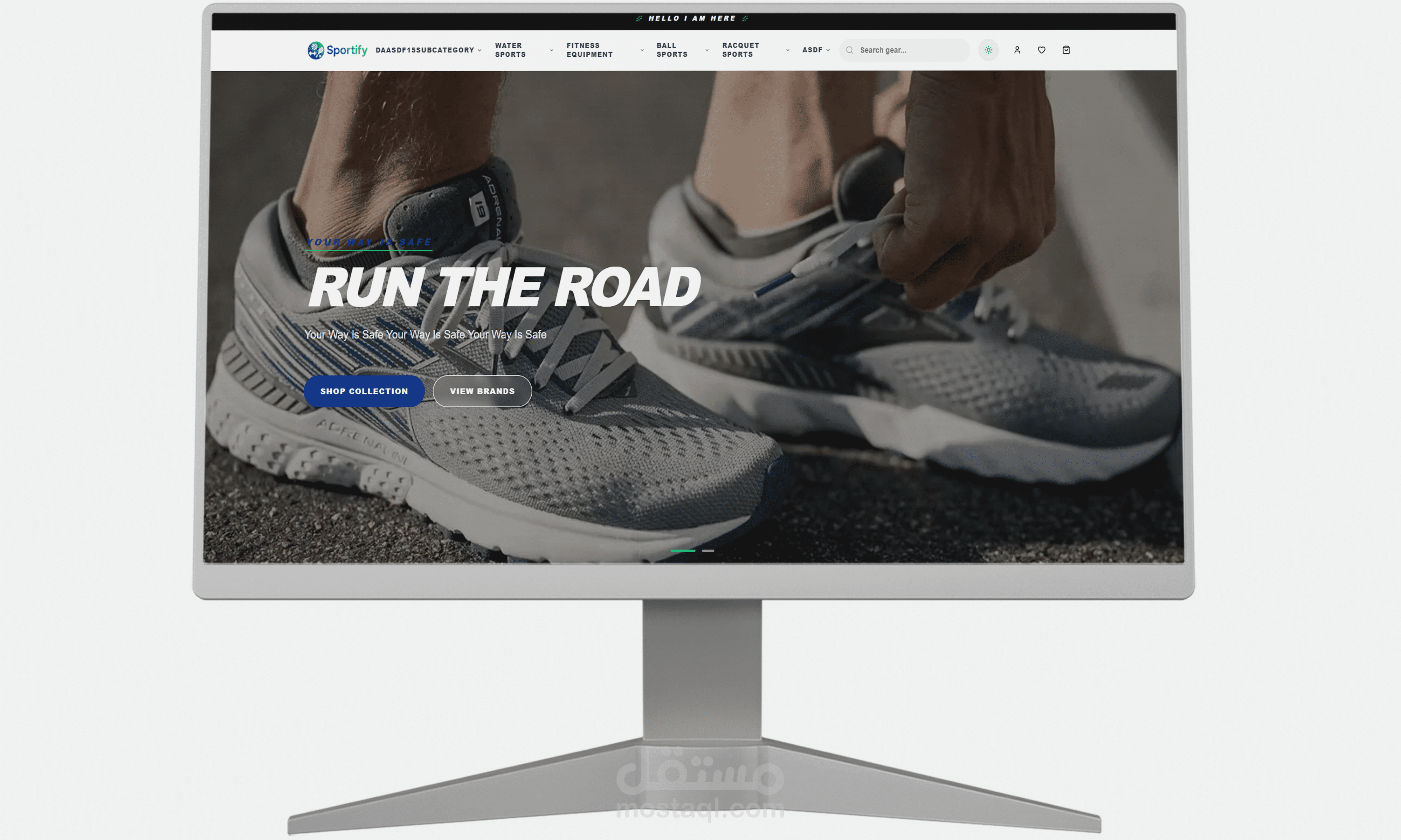 متجر الكتورني احترافي - Professional Ecommerce Webstite
