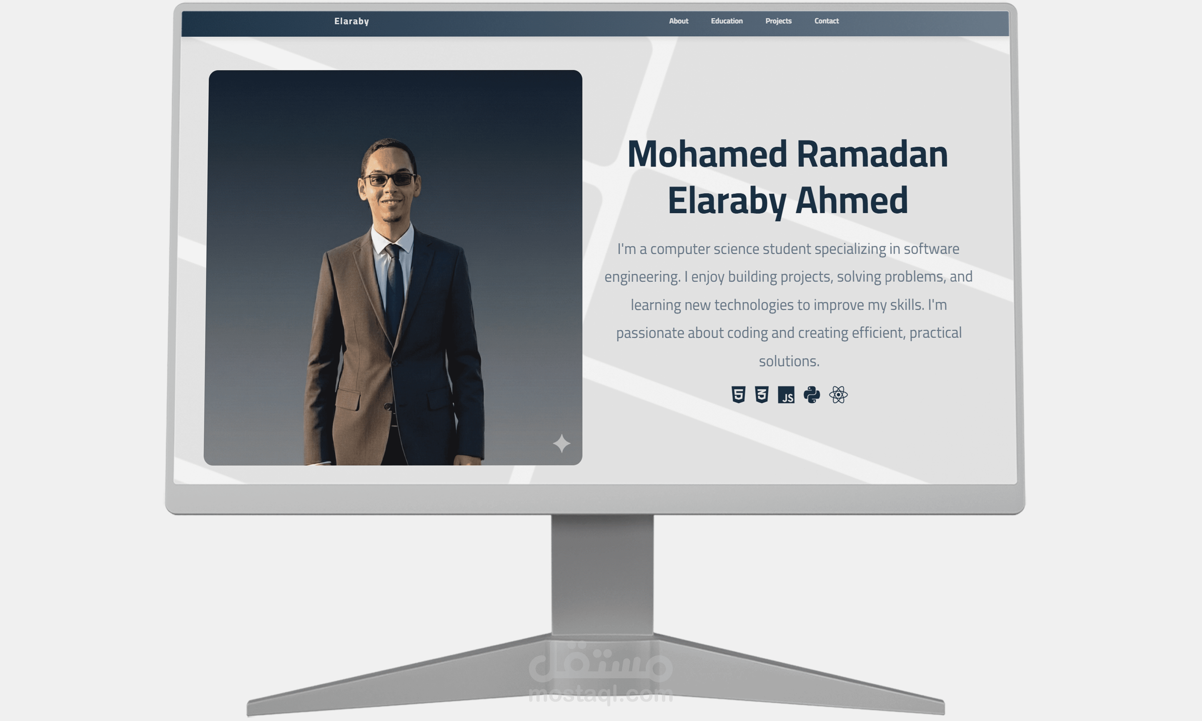 بورتفليو احترافي - Professional Protfolio