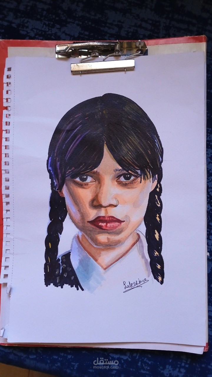 رسم بألوان الماركر