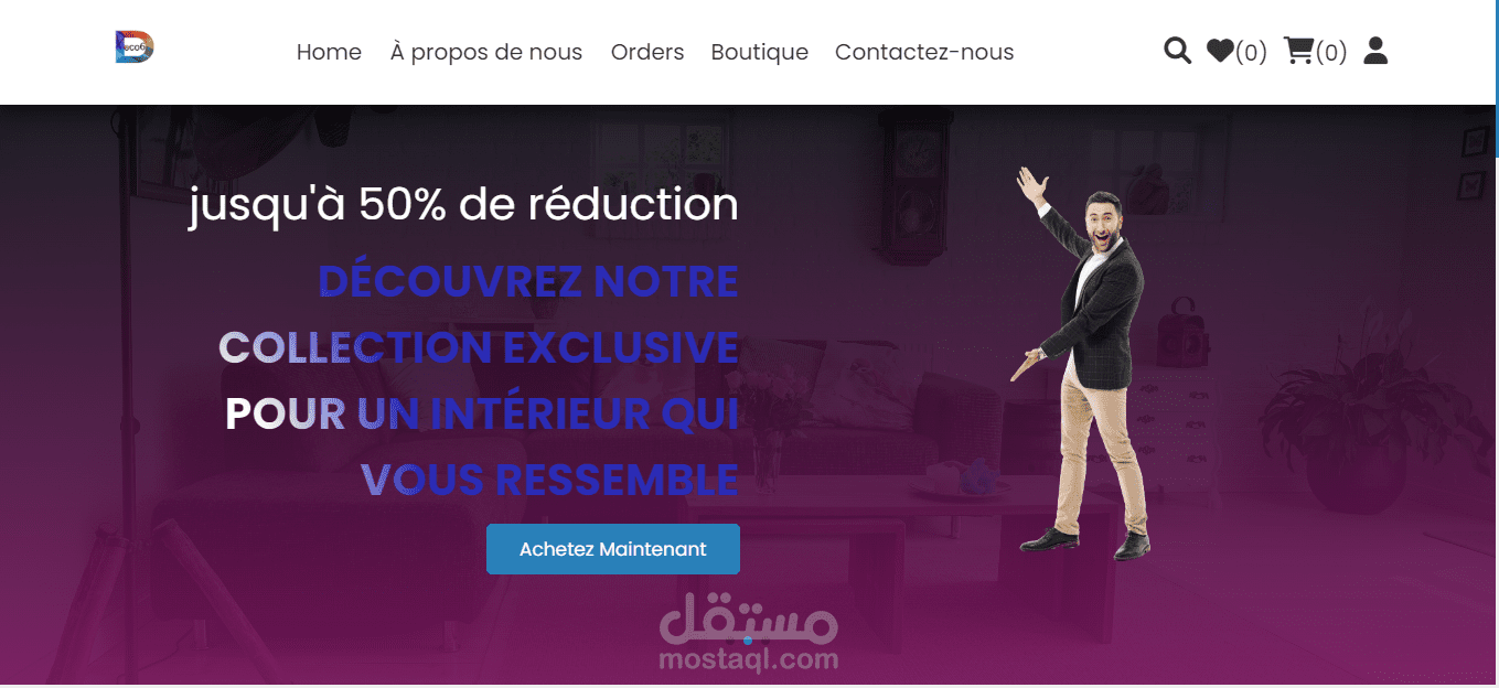 site ecommerce deco6.tn