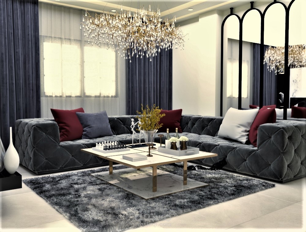 تصميم غرفة معيشة