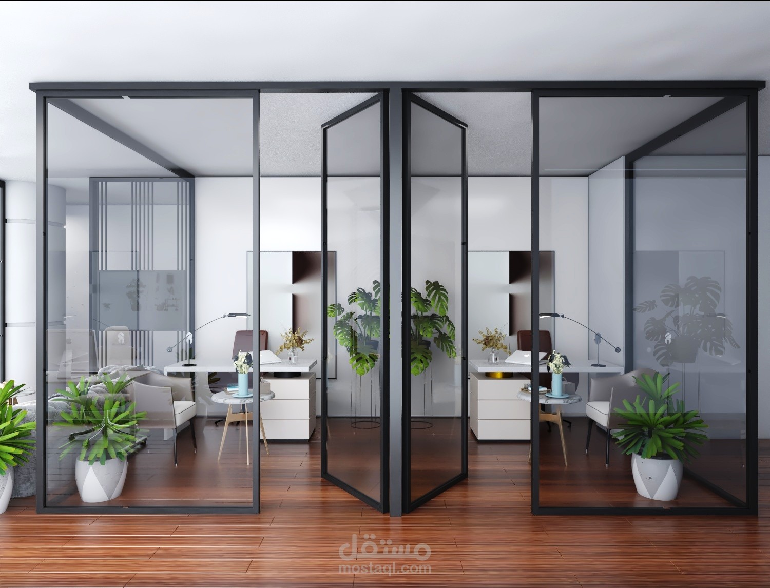 تصميم مكتب لشركة خاصة