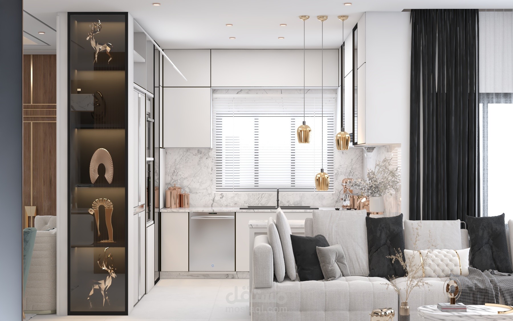 تصميم مطبخ مودرن