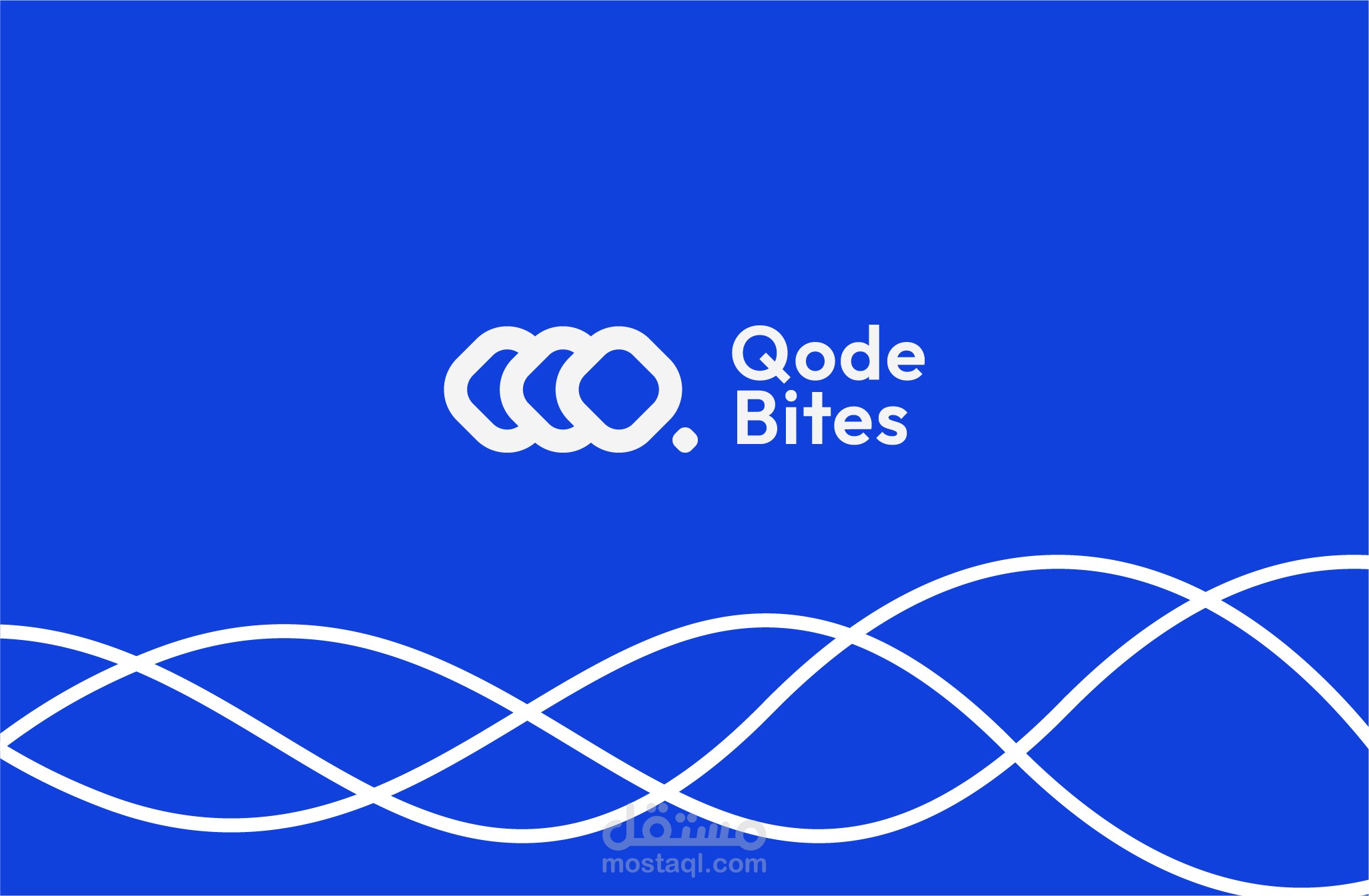 هوية بصرية لشركة Qode bites