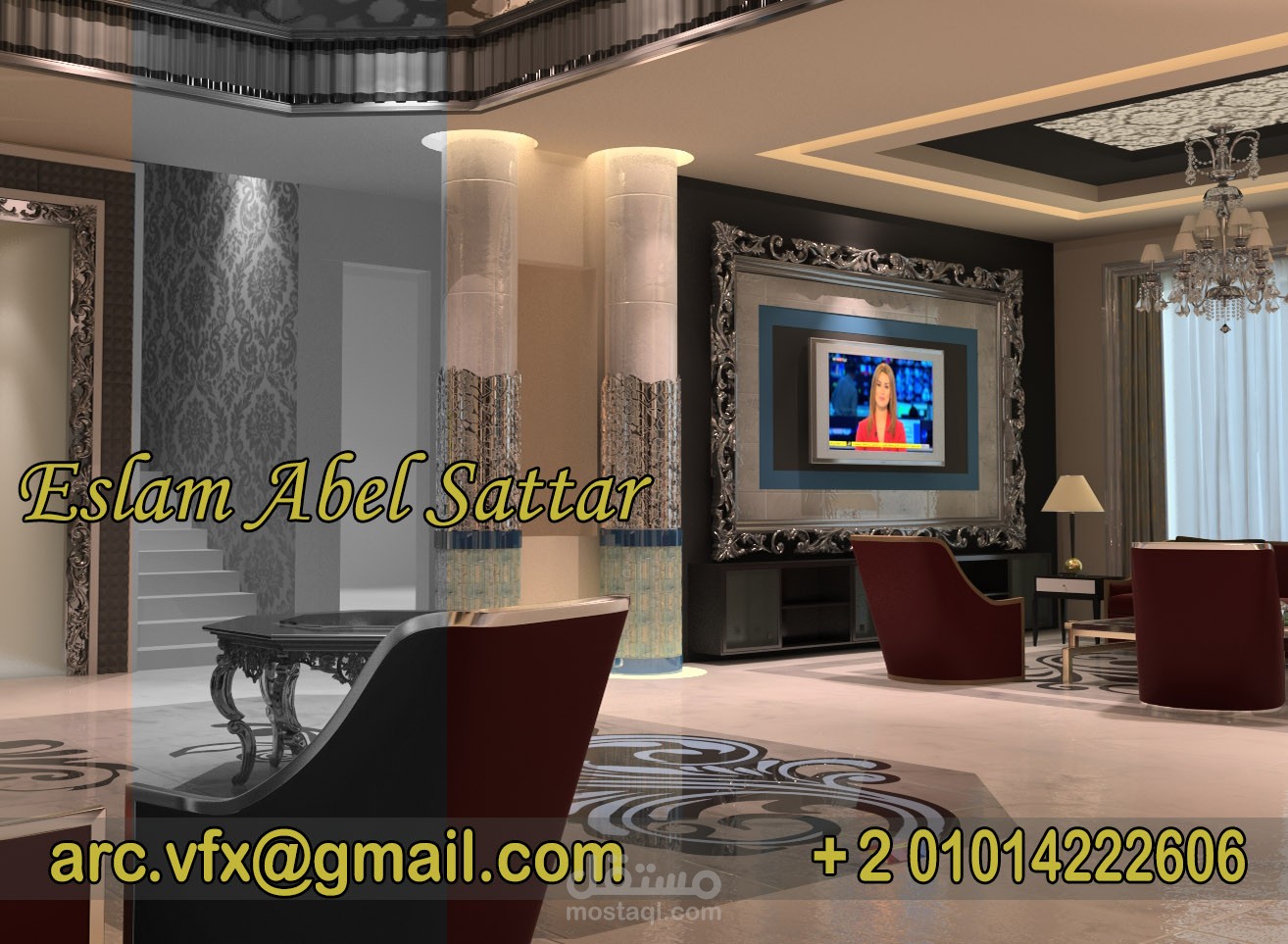 interior design - hall | مستقل