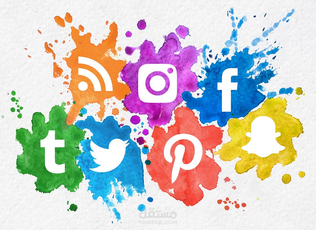 تصميم بوسترات لصفحات السوشال ميديا