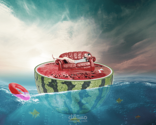 دمج الصور بالفوتوشوب